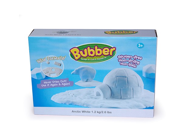 MASA ZA MODELIRANJE BUBBER 1,2 kg, BIJELA