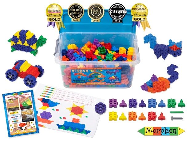 KONSTRUKTOR MORPHUN RAINBOW 300 elem.