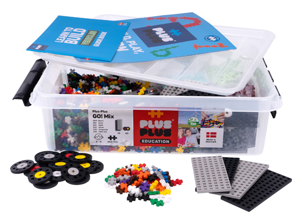 KONSTRUKTOR WAFLI MINI, 2600 elem.