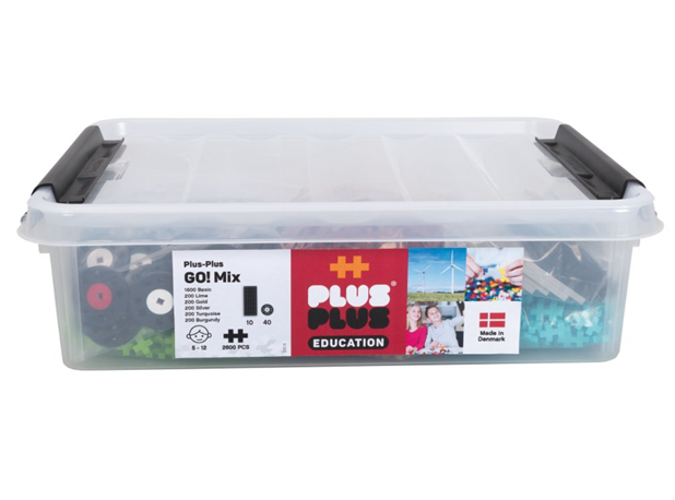 KONSTRUKTOR WAFLI MINI, 2600 elem.