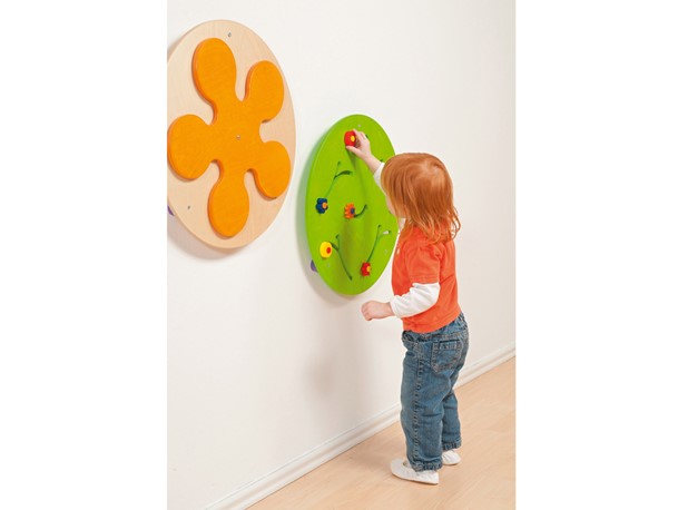 OSJETILNI ZID LIVADA S CVIJEĆEM, promjer 48cm