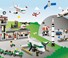 LEGO BASIC ZRAČNA LUKA I LETJELICE, 1176 elem.