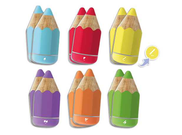 MEMORY OLOVKE RAZNIH BOJA