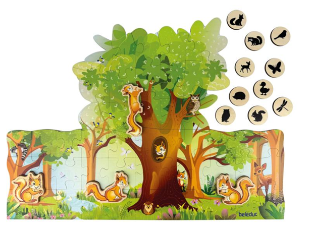 SLAGALICA NUKI I PRIJATELJI XXL