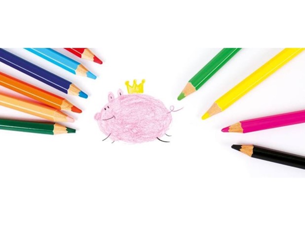 DRVENE BOJICE DEBELE, 144 kom