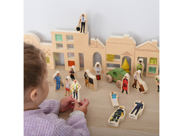 LJUDI DRVENI ZANIMANJA, 15 kom