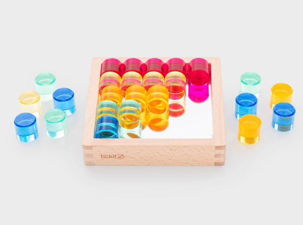 AKRILNI VALJCI U PLITICI S OGLEDALOM, 25 kom