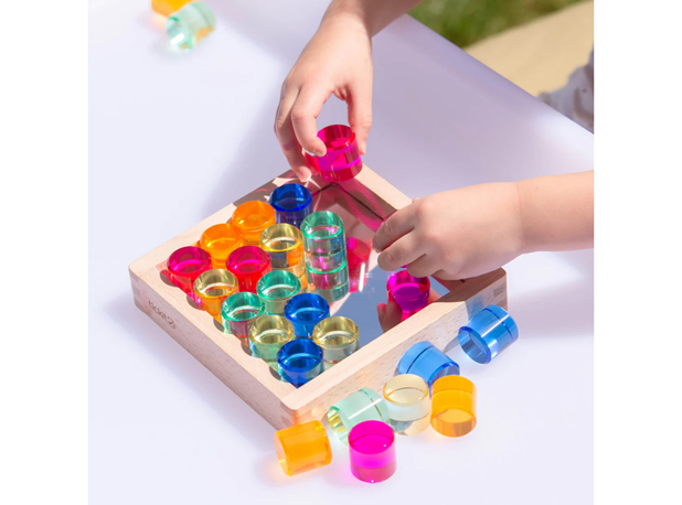 AKRILNI VALJCI U PLITICI S OGLEDALOM, 25 kom