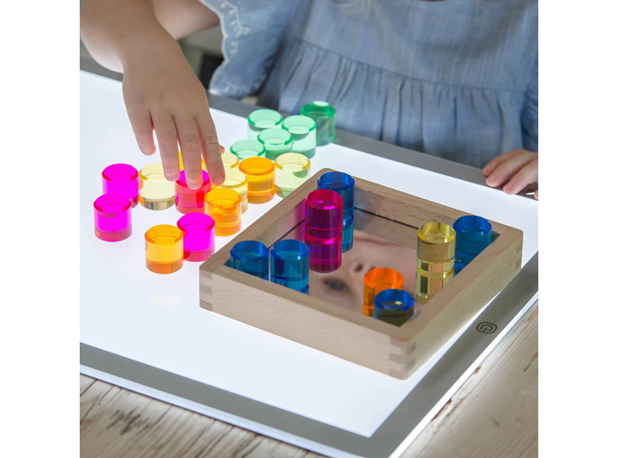 AKRILNI VALJCI U PLITICI S OGLEDALOM, 25 kom