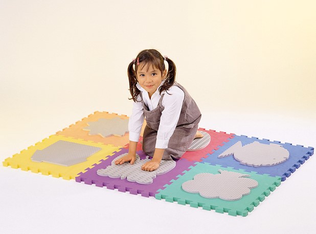 TAKTILNA PODNA PROSTIRKA/PUZZLE, 6 dijelova