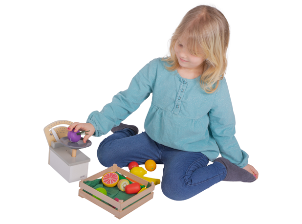 VOĆE I POVRĆE U GAJBICI, drveno