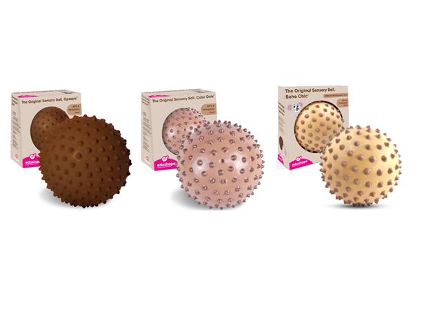 LOPTE TAKTILNE NATUR, 3 kom