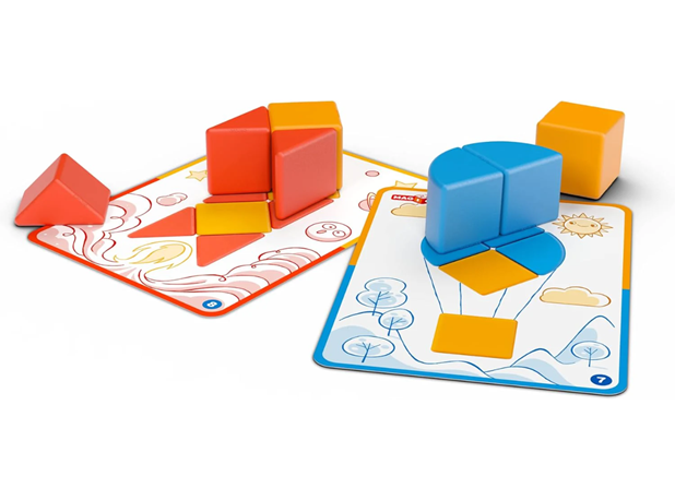 MAGNETNE KOCKE KONSTRUKTOR S PREDLOŠCIMA, 16 elem.