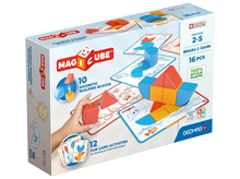 MAGNETNE KOCKE KONSTRUKTOR S PREDLOŠCIMA, 16 elem.