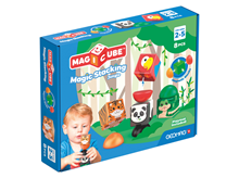 MAGNETNE KOCKE DŽUNGLA, 8 kom.
