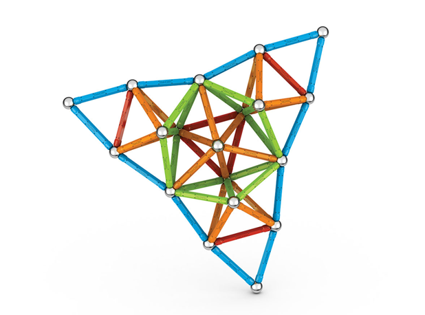 MAGNETNI KONSTRUKTOR GEOMAG SUPERCOLOR, 142 elem.