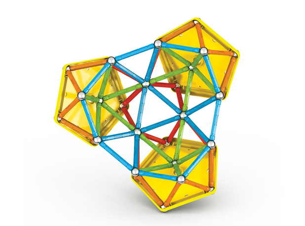 MAGNETNI KONSTRUKTOR GEOMAG SUPERCOLOR, 142 elem.