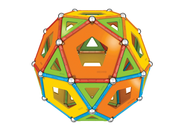 MAGNETNI KONSTRUKTOR GEOMAG SUPERCOLOR, 200 elem.
