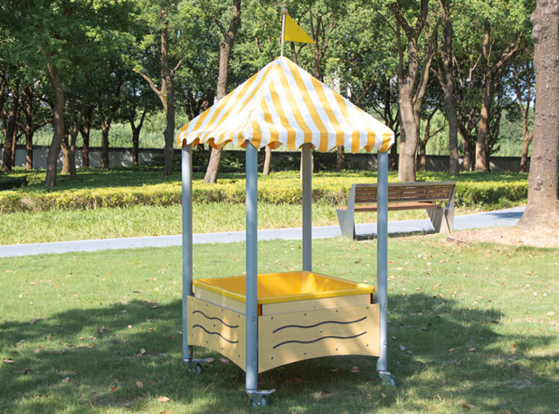 MOBILNA VANJSKA STANICA ZA IGRU S VODOM I PJESKOM