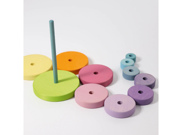 SLAGALICA PIRAMIDA PASTEL