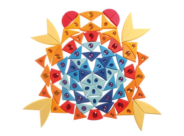 SLAGALICA MANDALA S DRAGULJIMA 40cm
