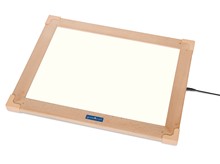 SVJETLEĆA LED PLOČA S DRVENIM OKVIROM