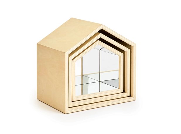 KUĆICE S OGLEDALIMA, 3 kom