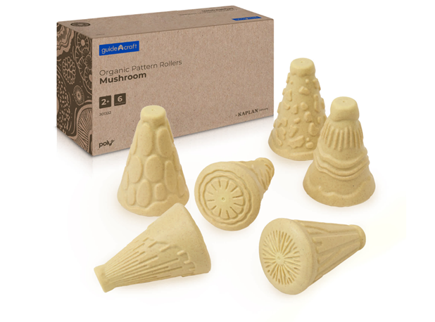 PEČATI ZA MODELIRANJE GLJIVE, 6 kom