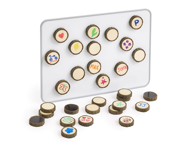 KOMPLET PIŠI-BRIŠI MAGNETA, 30 kom.