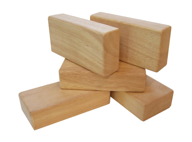 DRVENI BLOKOVI, ZA VOZILA, 5 kom