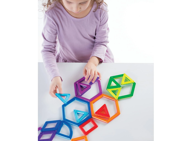 MAGNETNI KONSTRUKTOR CLIX ŠUPLJI, 48 elem.