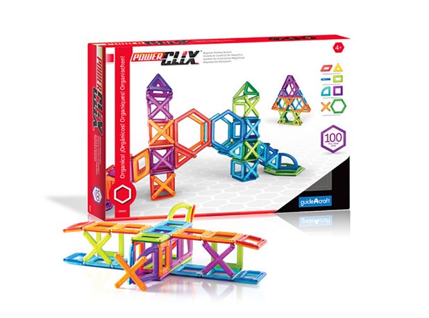MAGNETNI KONSTRUKTOR CLIX, 100 elem.