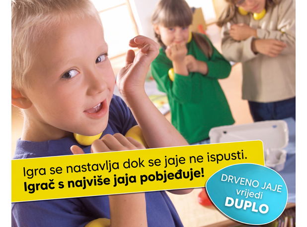 DRUŠTVENA IGRA PLES S JAJIMA, 4+