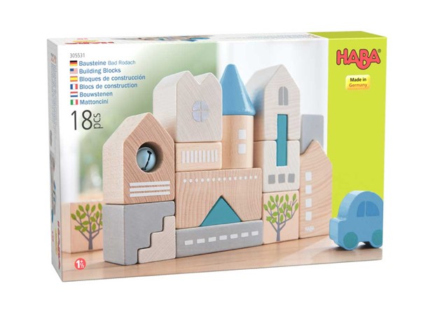 KOCKE ZA GRAĐENJE, drvene 18 kom