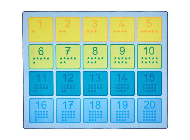 TEPIH BROJEVI DO 20, 300x244 cm