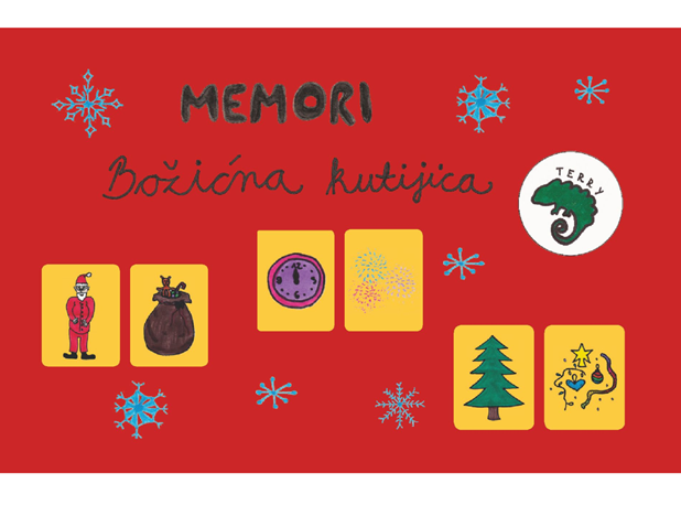 MEMORY BOŽIĆNA KUTIJICA