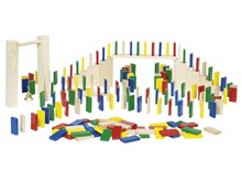 DOMINO KOCKE U BOJI, 250 kom