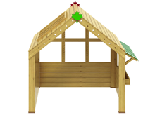 KUĆA ZA IGRU NA OTVORENOM