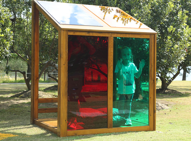 SENZORNA KUĆA ZA IGRU NA OTVORENOM