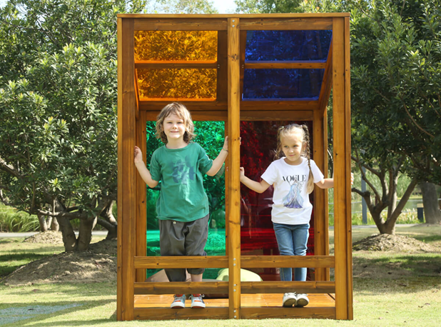 SENZORNA KUĆA ZA IGRU NA OTVORENOM