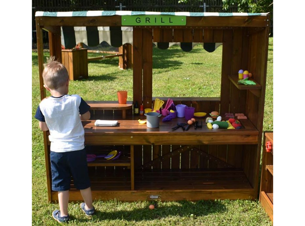 PRODAJNI ŠTAND ZA IGRU NA OTVORENOM