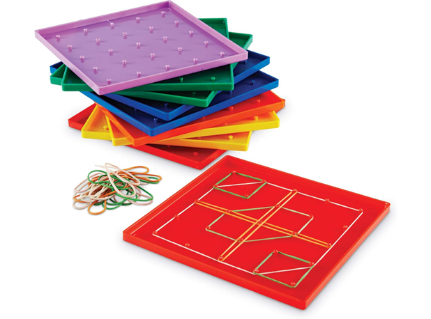 GEO PLOČE U BOJI 18x18cm, 10 kom