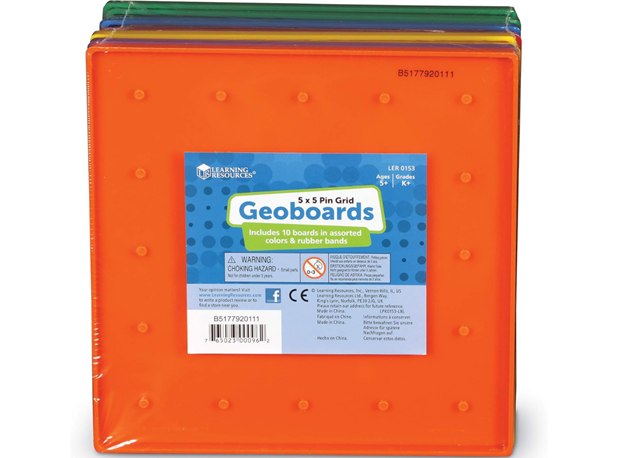 GEO PLOČE U BOJI 18x18cm, 10 kom