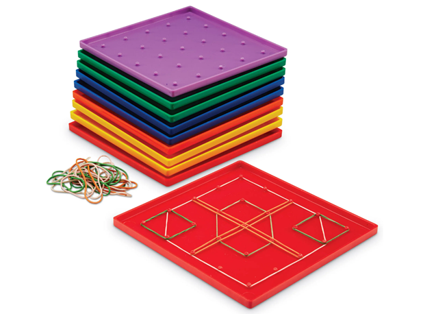 GEO PLOČE U BOJI 18x18cm, 10 kom