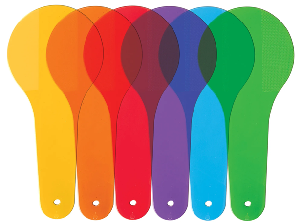 DRŠKE U BOJI PROZIRNE, 18 kom