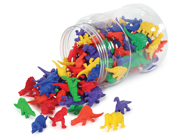 DINOSAURI ZA RAZVRSTAVANJE, 108 kom