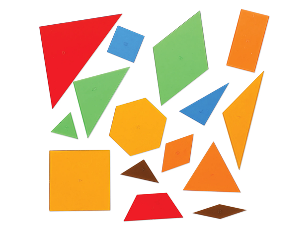 PROZIRNI GEOMETRIJSKI OBLICI, 200 elem.