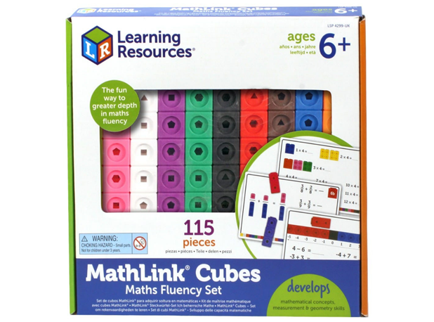 MATEMATIČKE KOCKICE SA ZADACIMA, 115 elem.