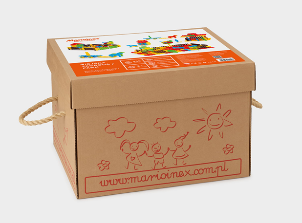 KONSTRUKTOR WAFFLE - FARMA, 240 elem.