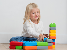 KOCKE ZA SLAGANJE JUNIOR, 140 elem.